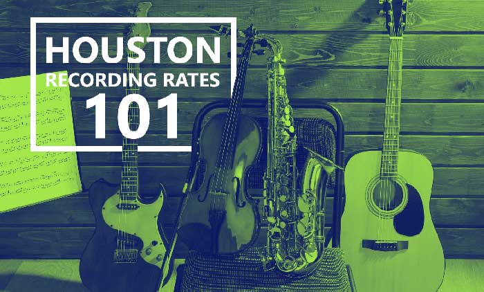 Houston Recording Rates at Audio Realm Studios